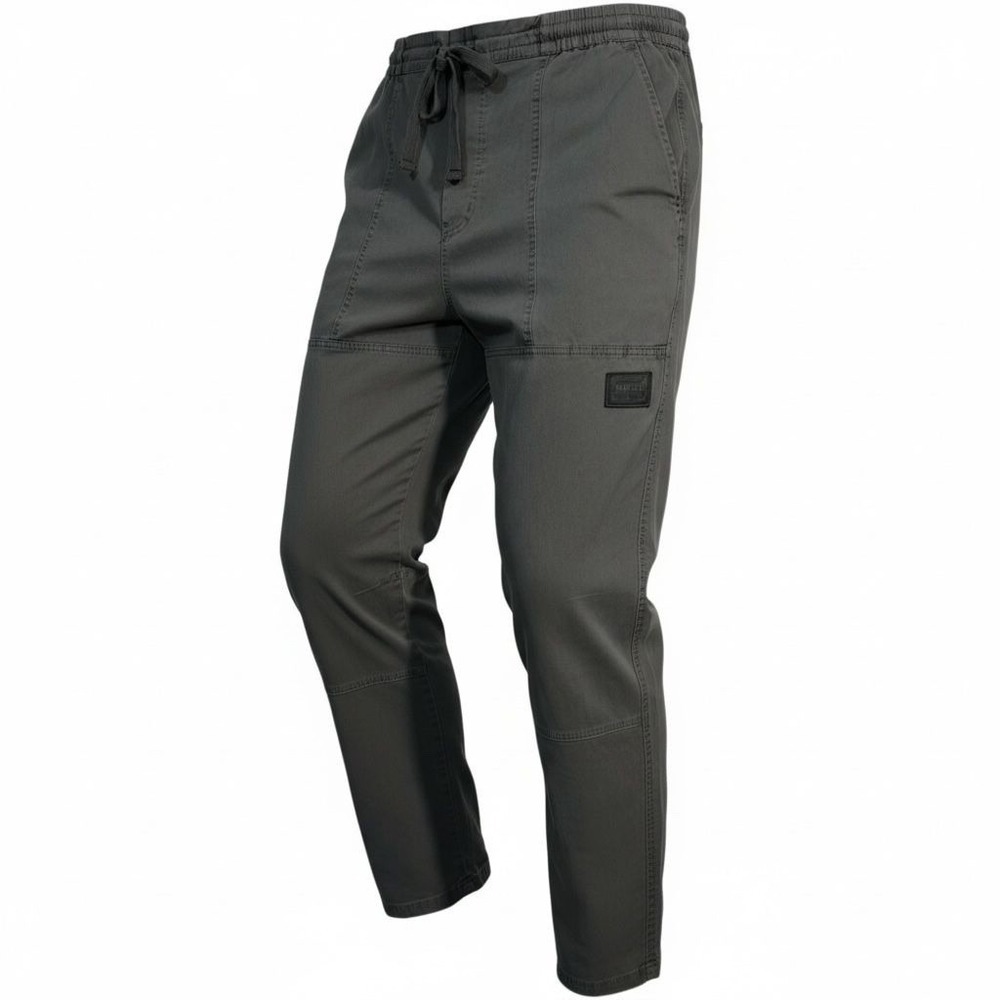 Hurley Men's Pacific Straight Leg Trousers Pants L (32x29") Gray Stretchy Fabric